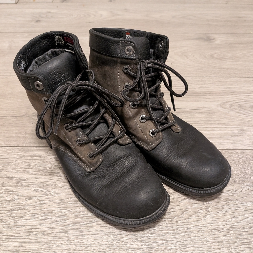 Kodiak Black and Grey Women's Waterproof Boots